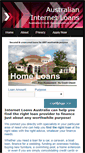 Mobile Screenshot of internet-loans.com.au